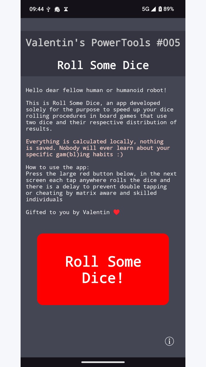 تصویر Valentin's PowerTools #005 - Roll Some Dice