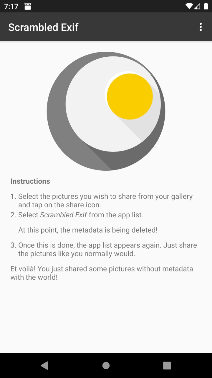 تصویر Scrambled Exif