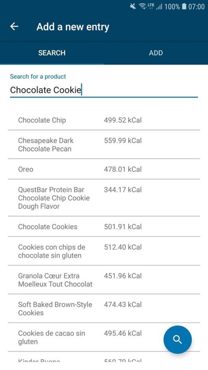 تصویر Food-Tracker (PFA)