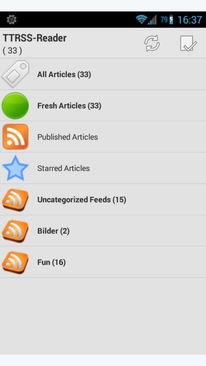 تصویر TTRSS-Reader