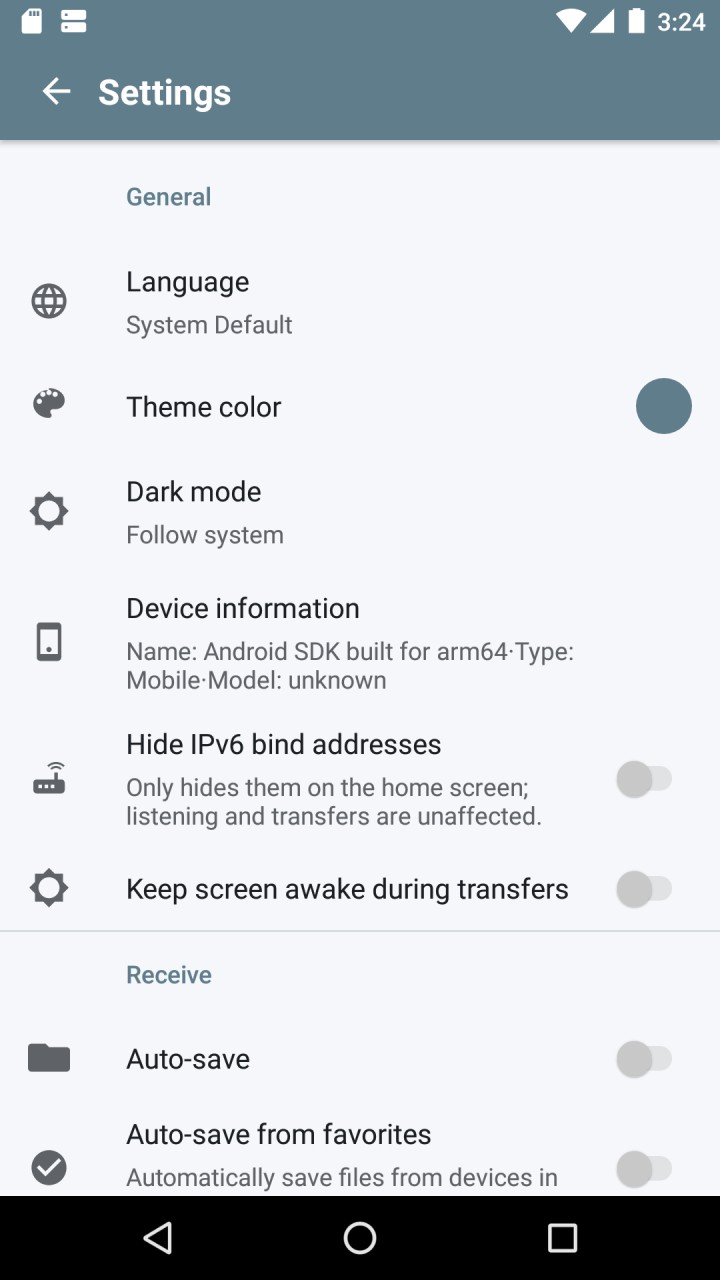 تصویر LocalSend Kotlin