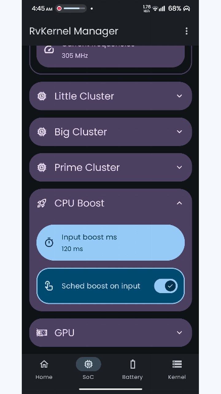 تصویر RvKernel Manager