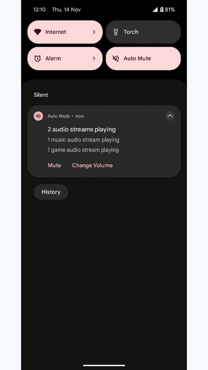 تصویر Auto Mute