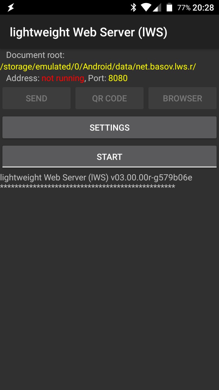 تصویر lWS - وب سرور سبک وزن