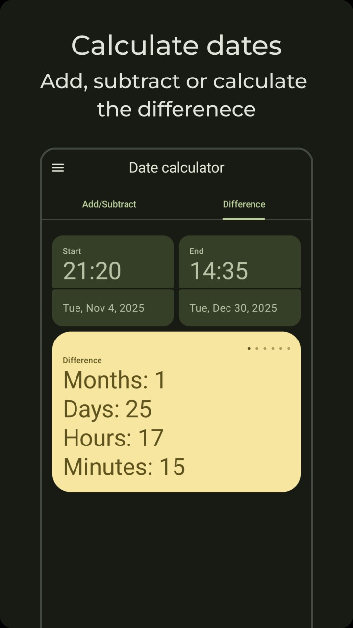 تصویر Unitto — ماشین حساب و مبدل واحد