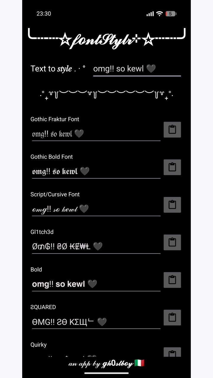 تصویر FontStylr