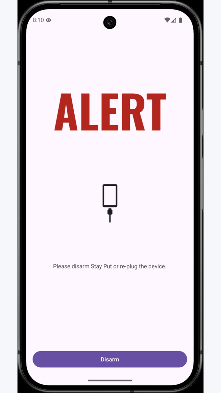 تصویر Stay Put - هشدار قطع برق
