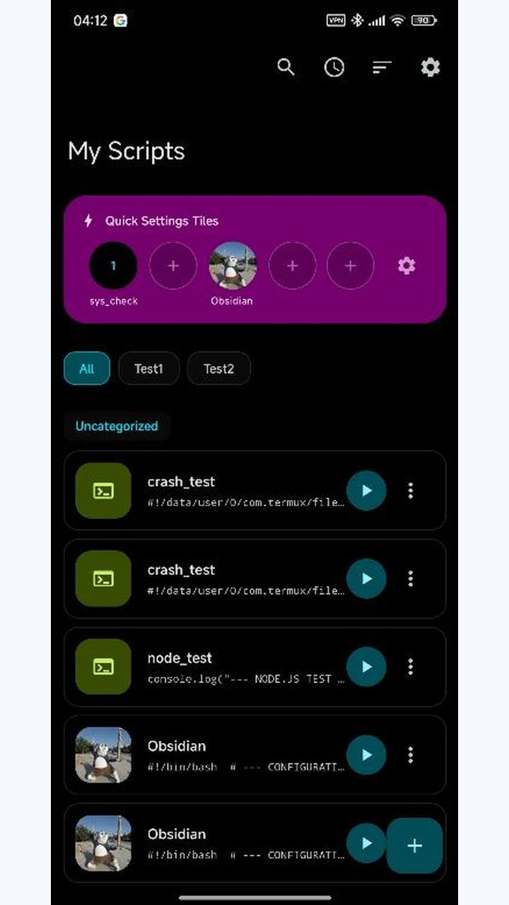 تصویر Script Runner for Termux