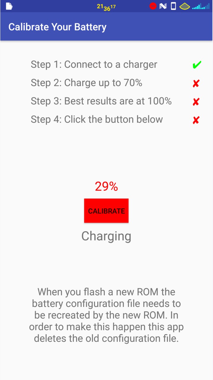 تصویر NoAd Battery Calibrator [ROOT]