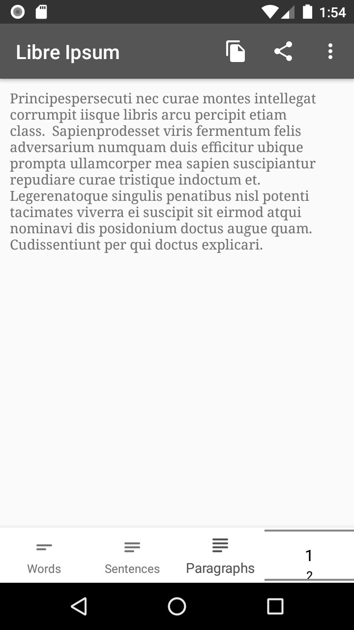 تصویر Libre Ipsum