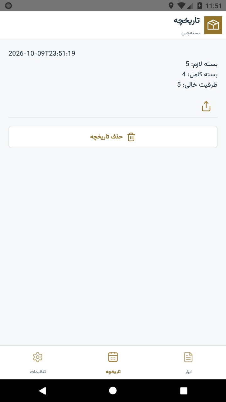 تصویر بسته‌چین