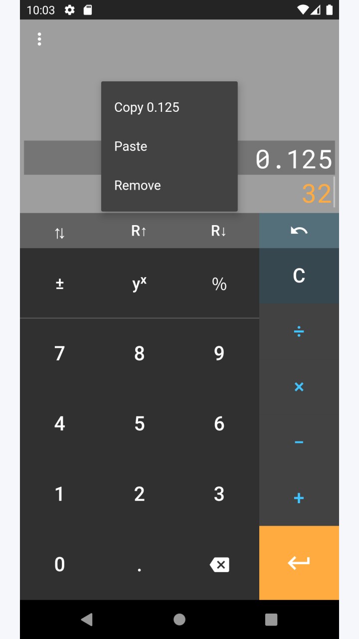 تصویر RPNcalc