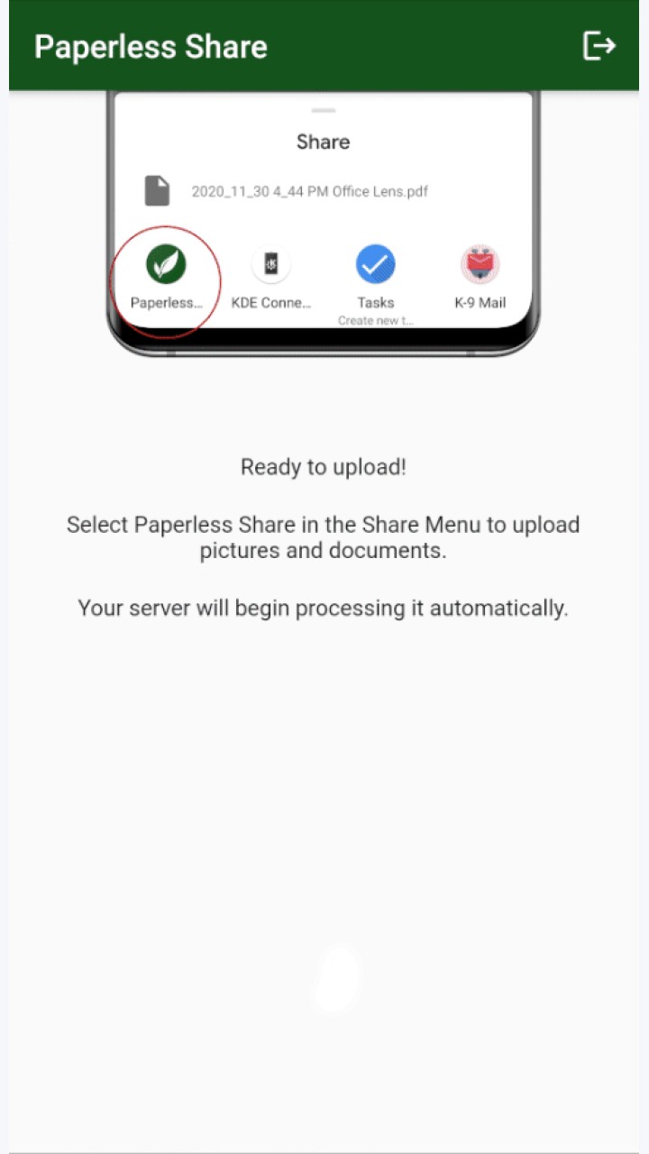 تصویر اشتراک‌گذاری بدون کاغذ