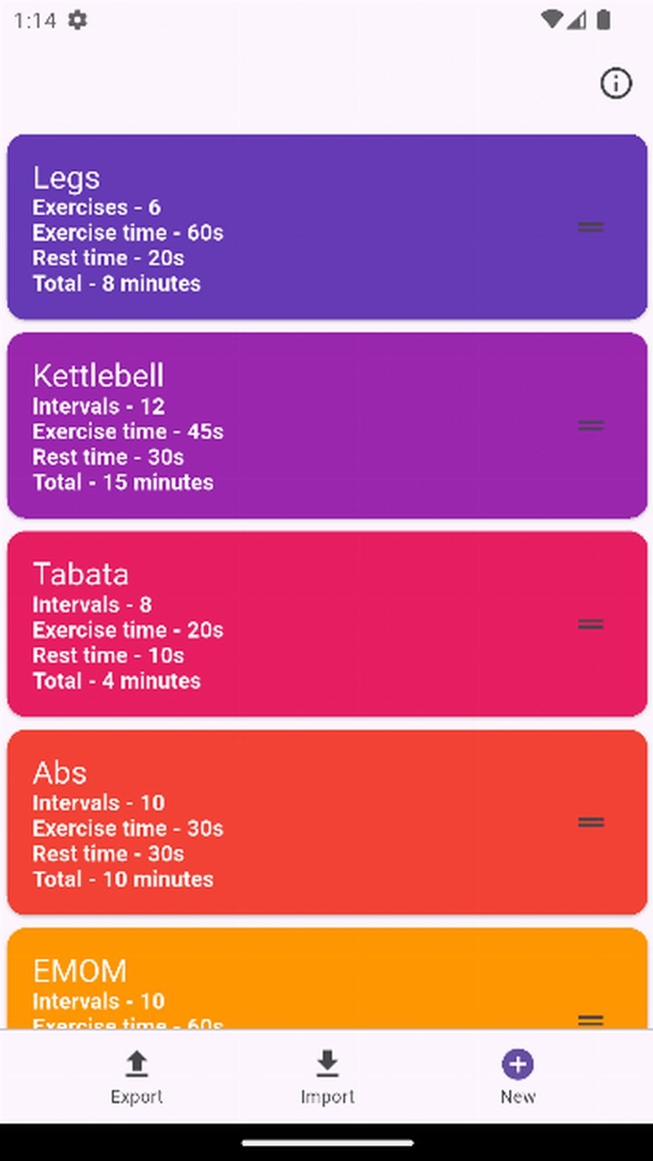 تصویر OpenHIIT