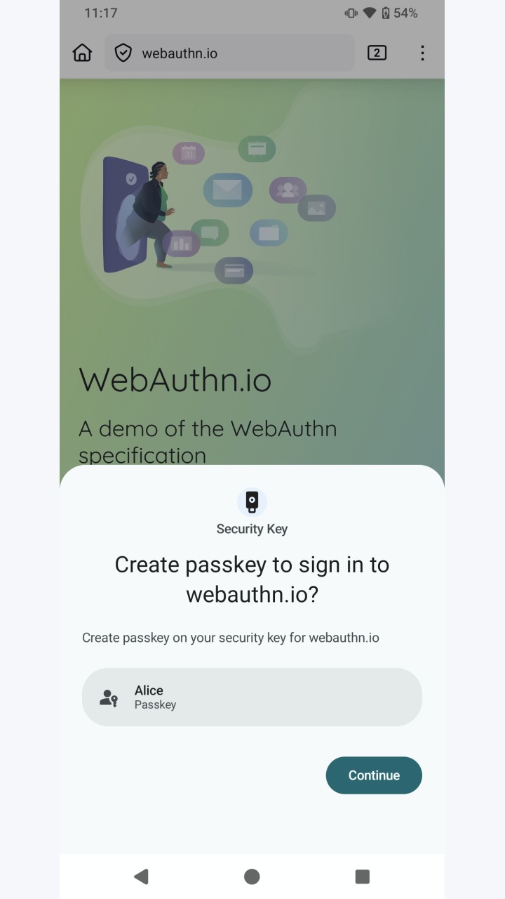 تصویر Authnkey