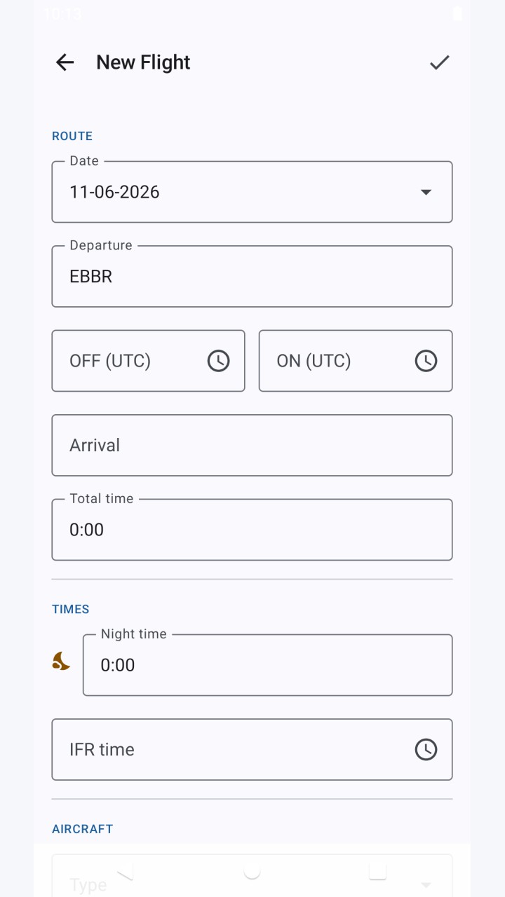 تصویر YAPL — Yet Another Pilot Log