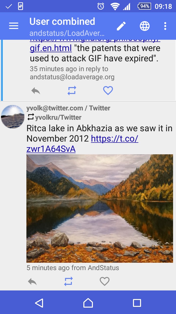 تصویر AndStatus