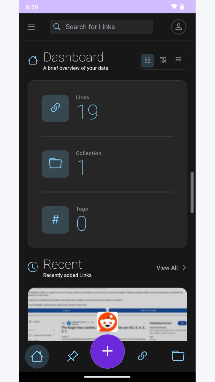 تصویر LinkDroid for Linkwarden