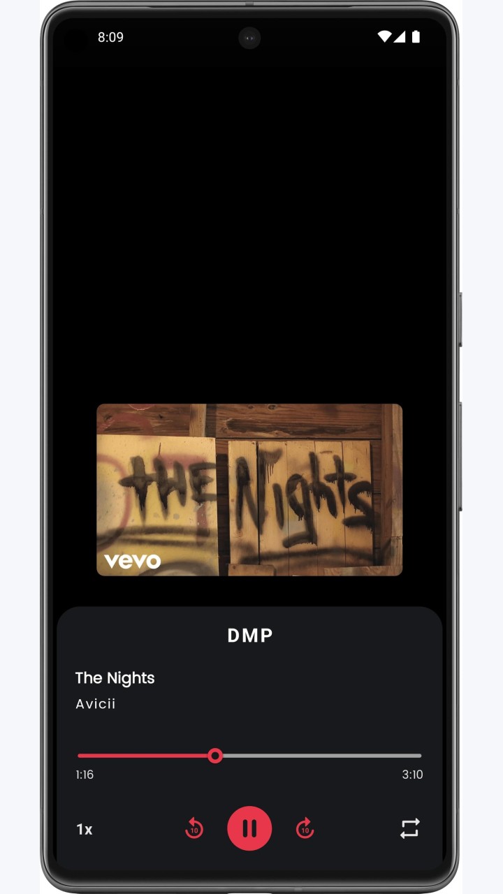 تصویر DialogMusicPlayer