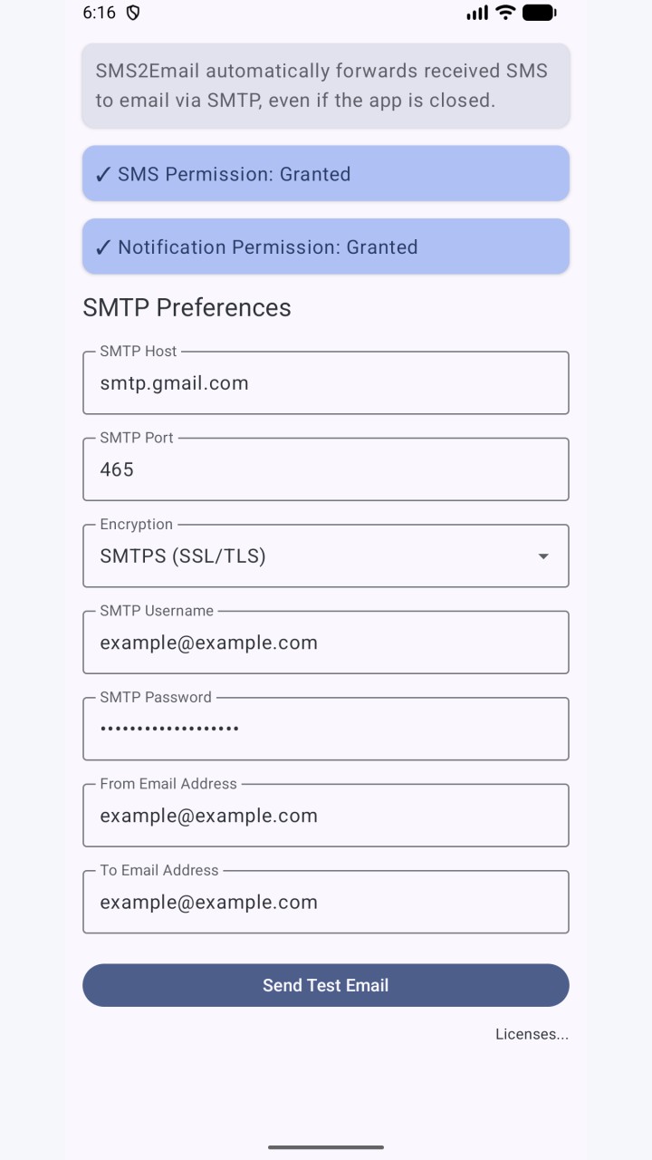 تصویر SMS2Email