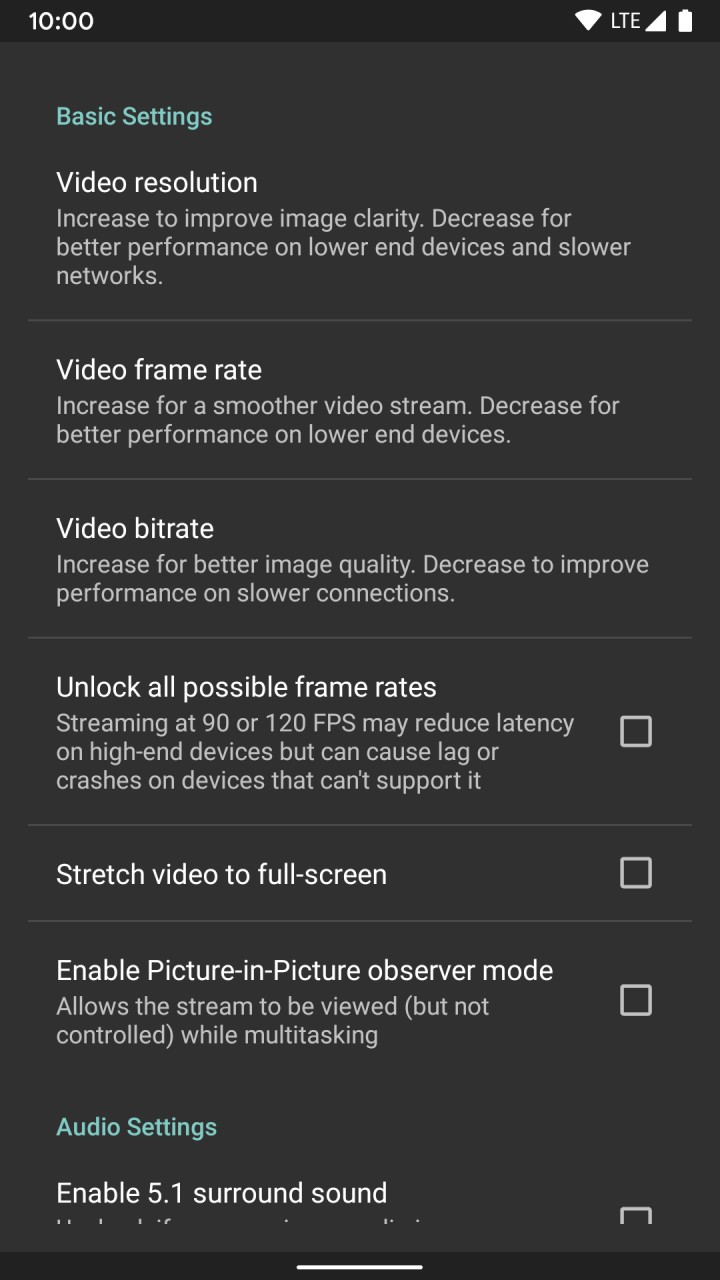 تصویر Moonlight Game Streaming