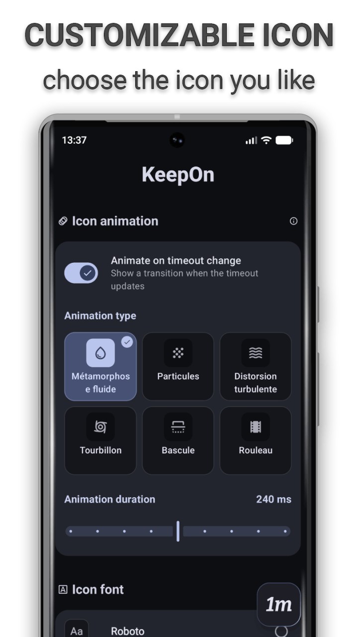 تصویر KeepOn - Keep your screen on smartly!