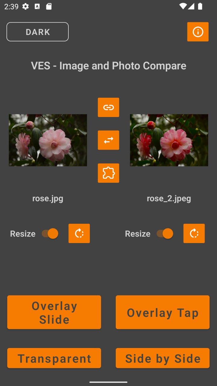 تصویر VES - مقایسه تصویر و عکس