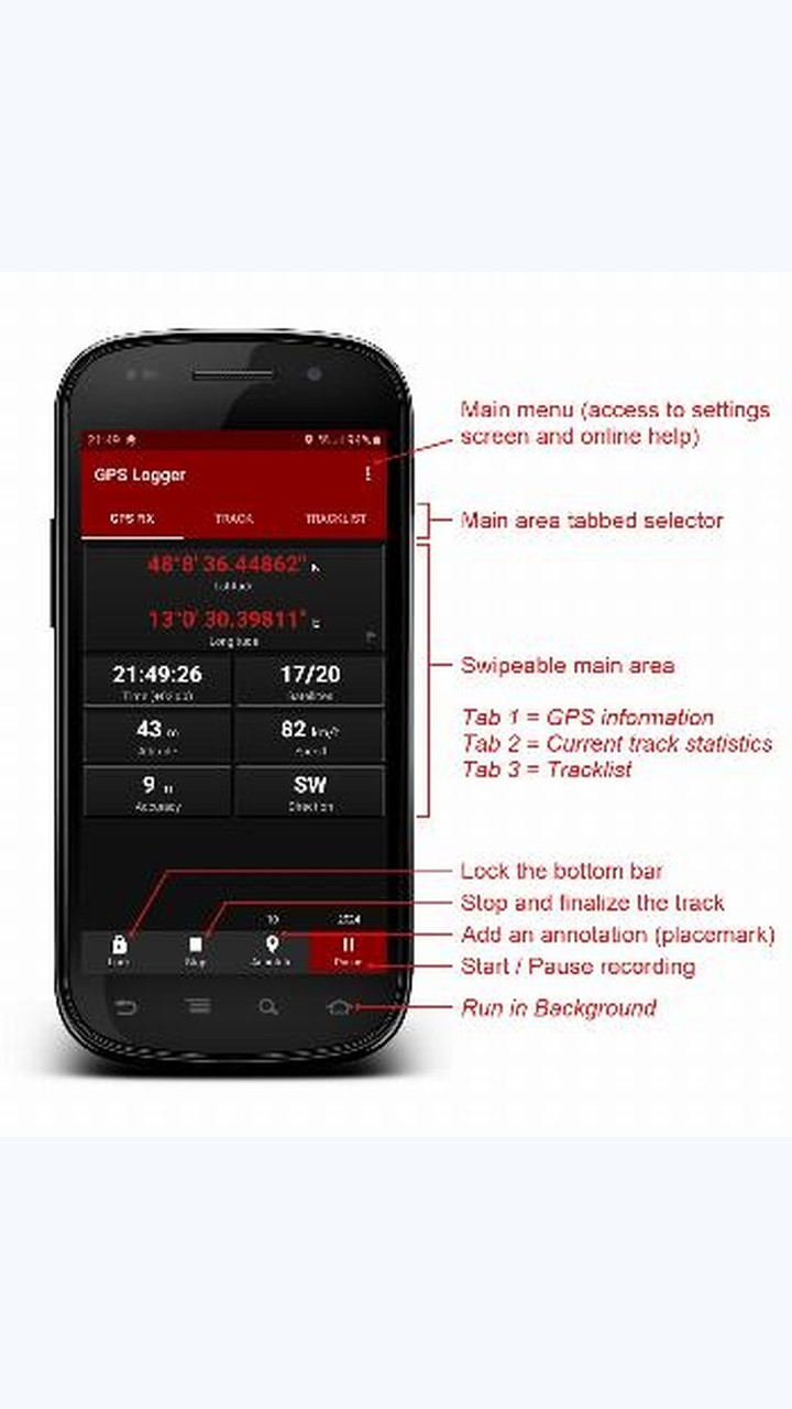 تصویر GPS Logger