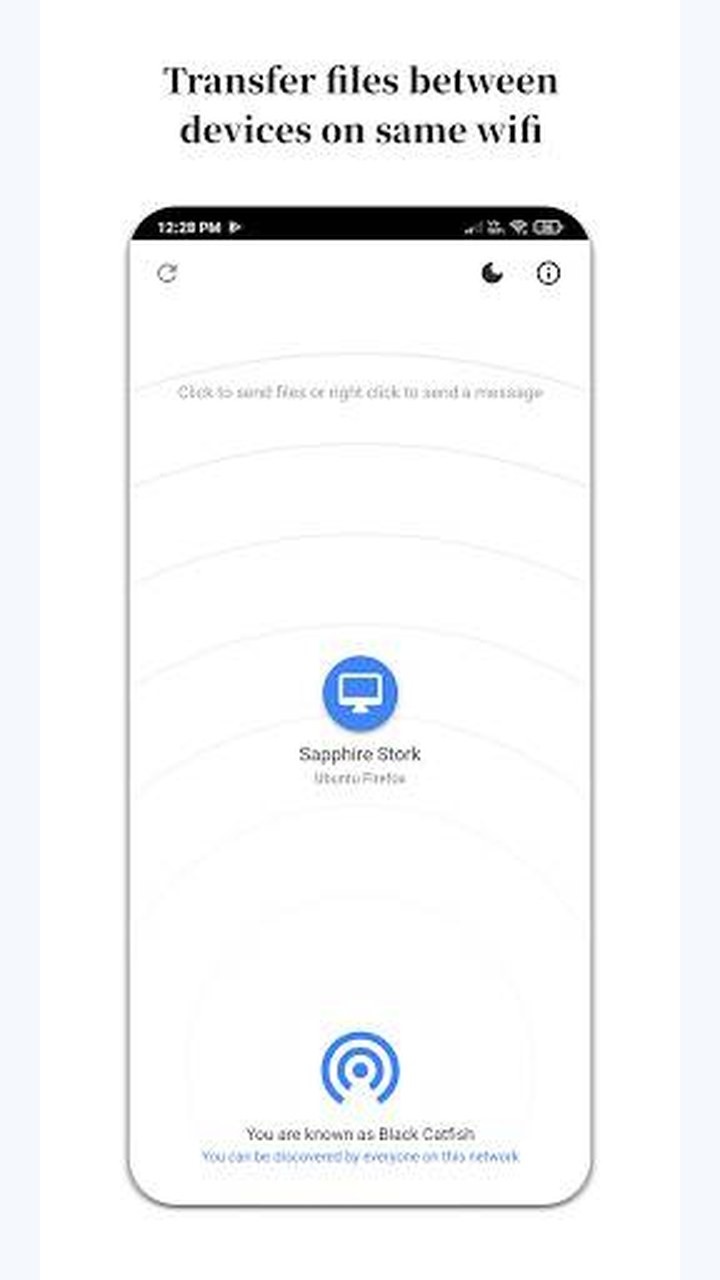 تصویر Pairdrop Snapdrop