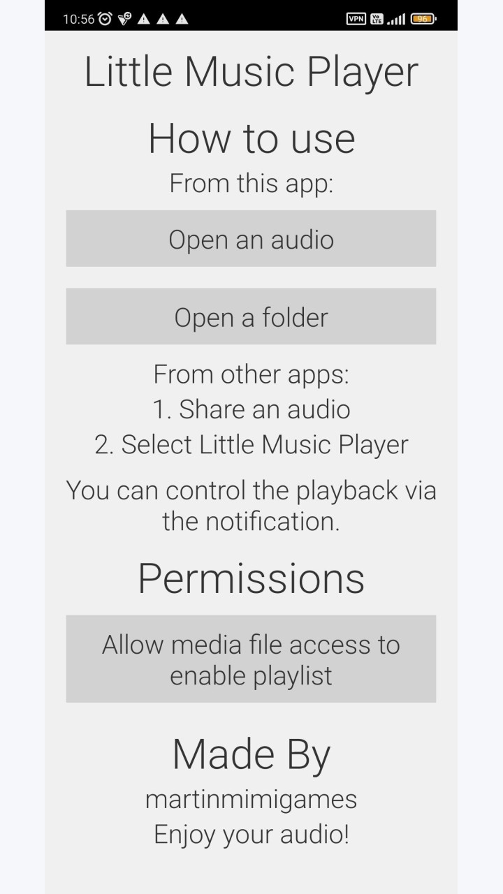 تصویر Little Music Player