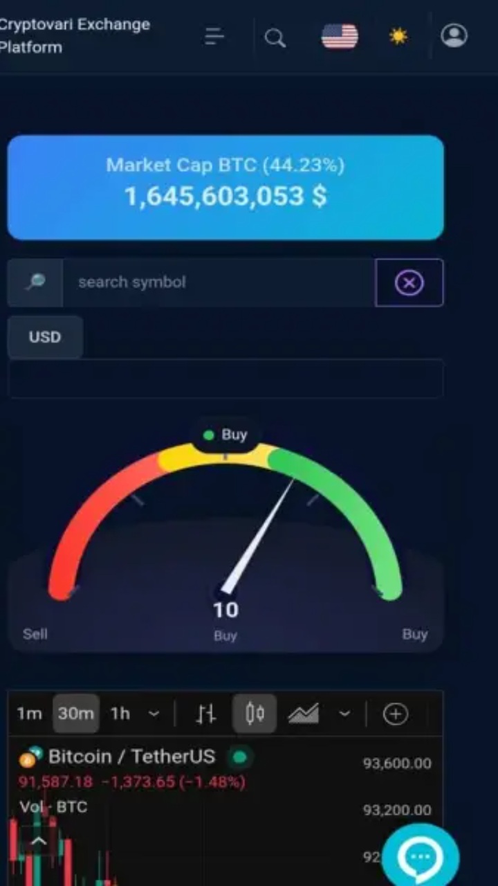 تصویر صرافی رمز ارز کریپتو واری