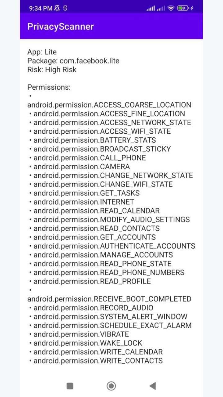 تصویر PrivacyScanner