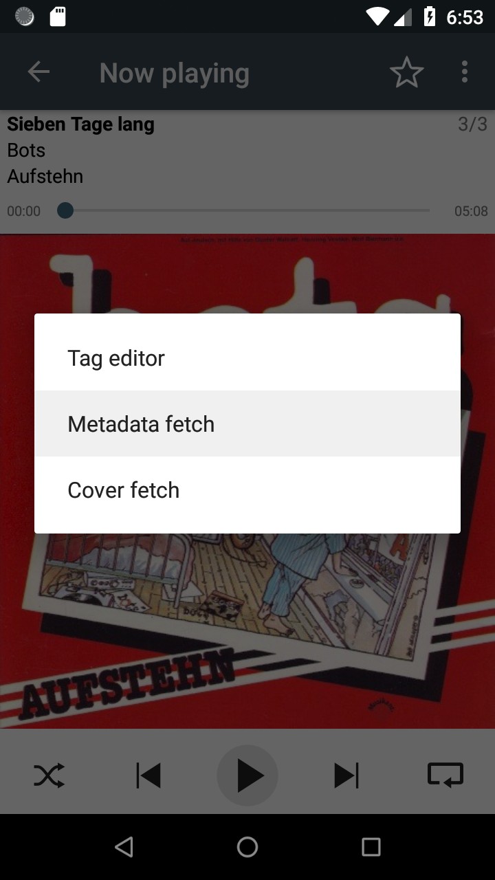 تصویر Vanilla Metadata Fetch