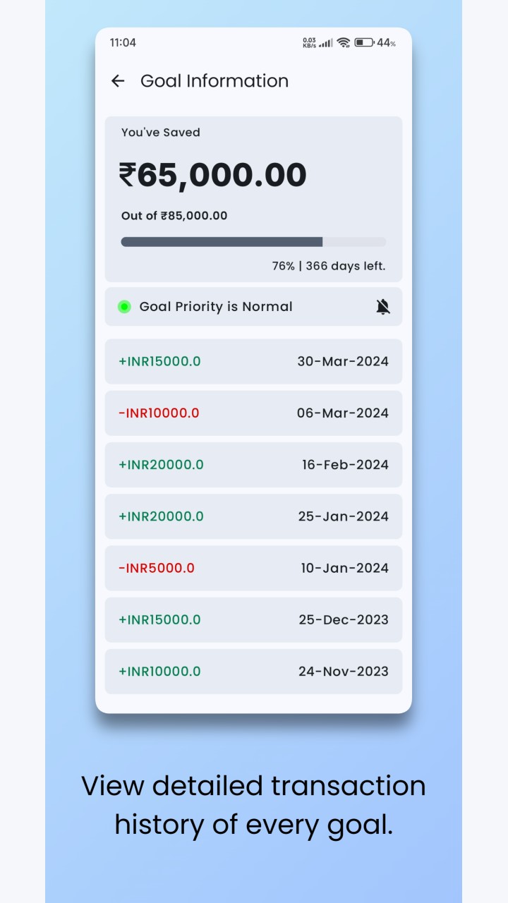 تصویر GreenStash: ردیابی پس‌اندازهای شما