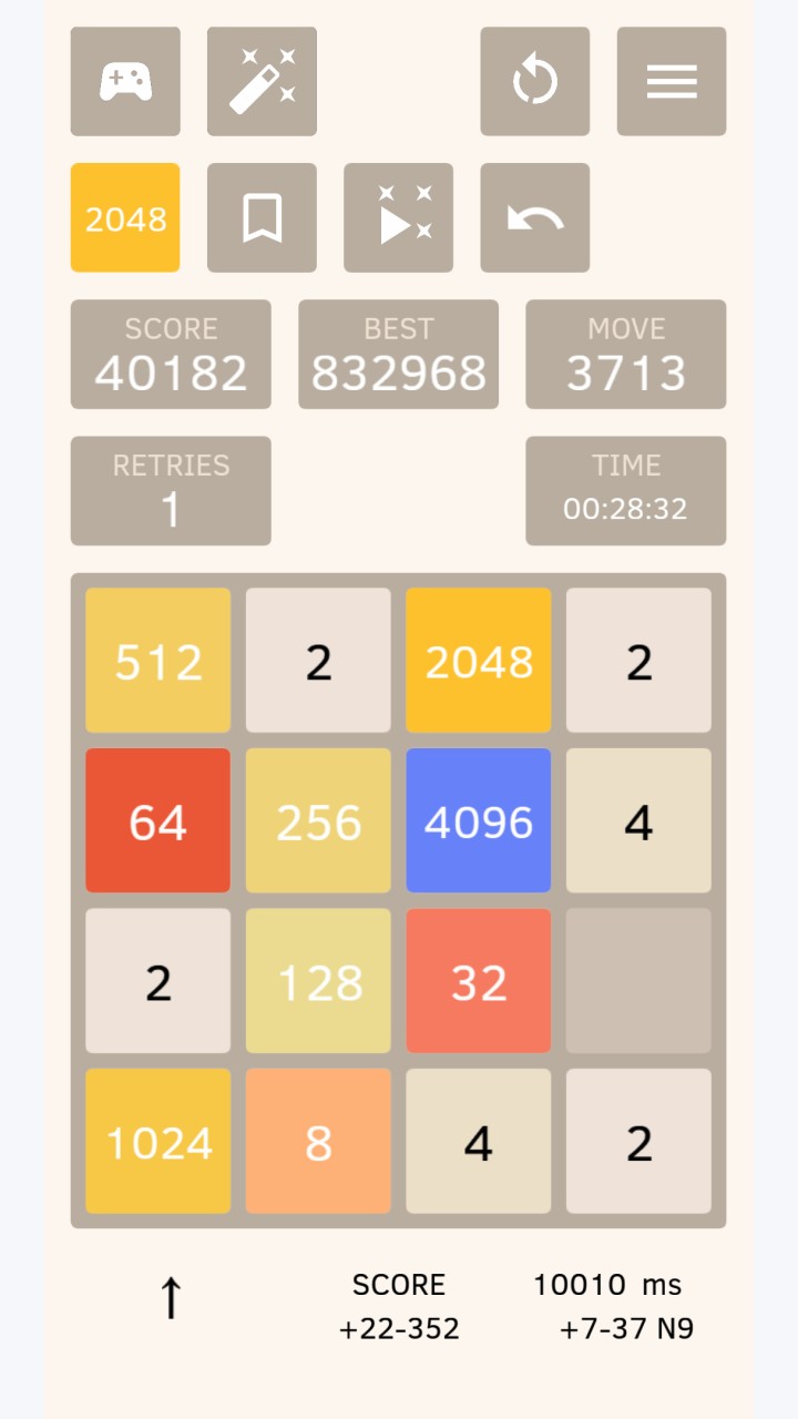 تصویر 2048 Open Fun Game