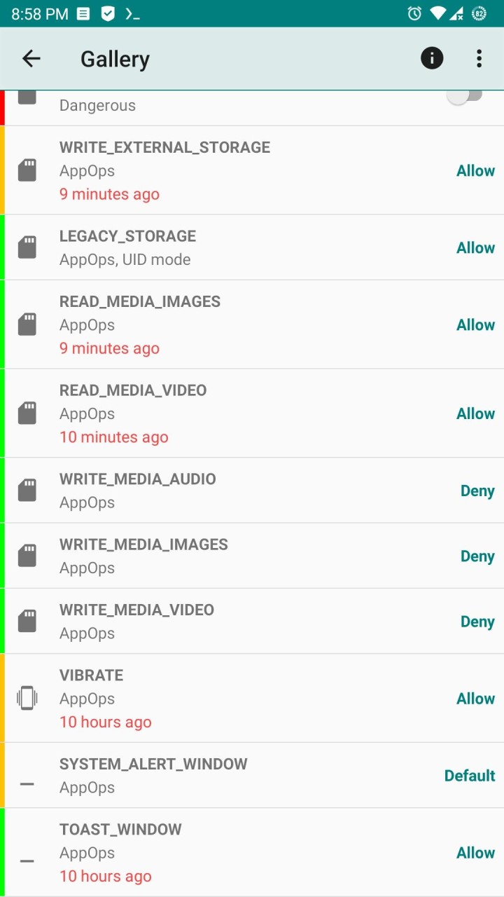 تصویر Permission Manager X