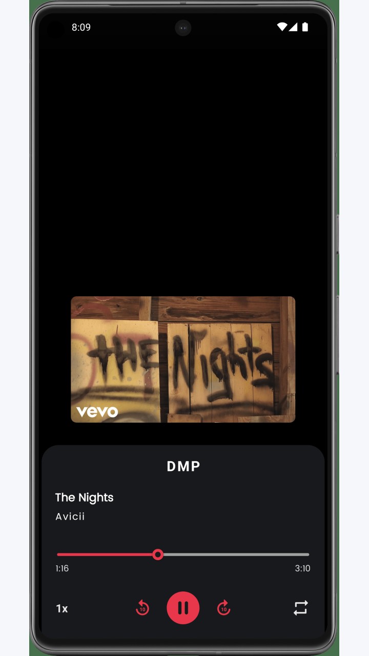 تصویر DialogMusicPlayer