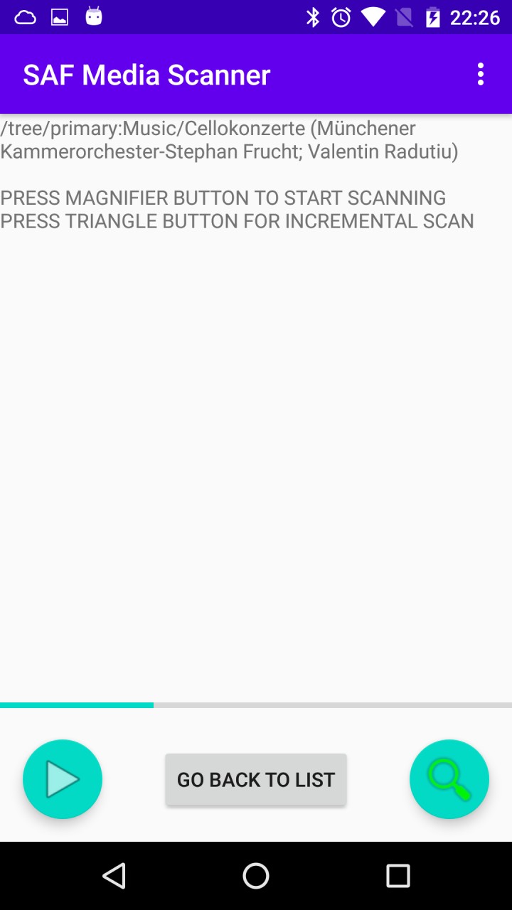 تصویر SAF Media Scanner