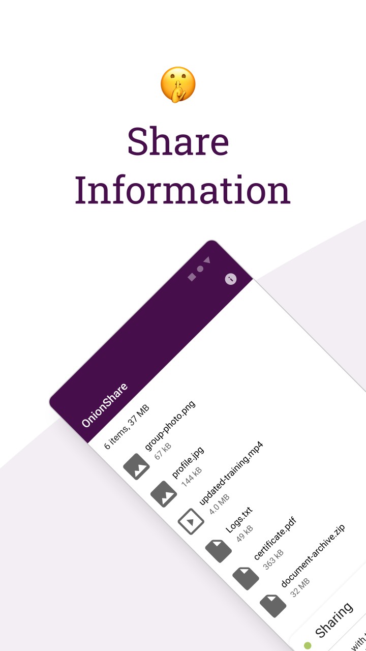 تصویر OnionShare