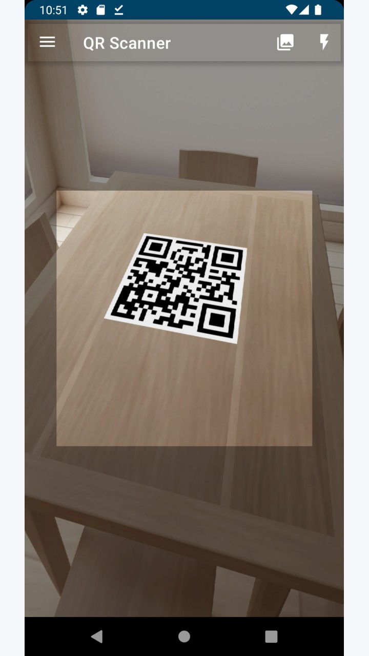 تصویر اسکنر QR (PFA)