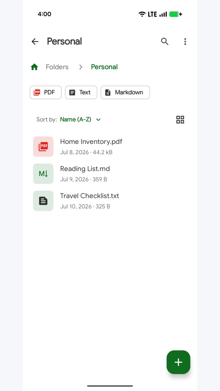 تصویر Fossify Documents Beta