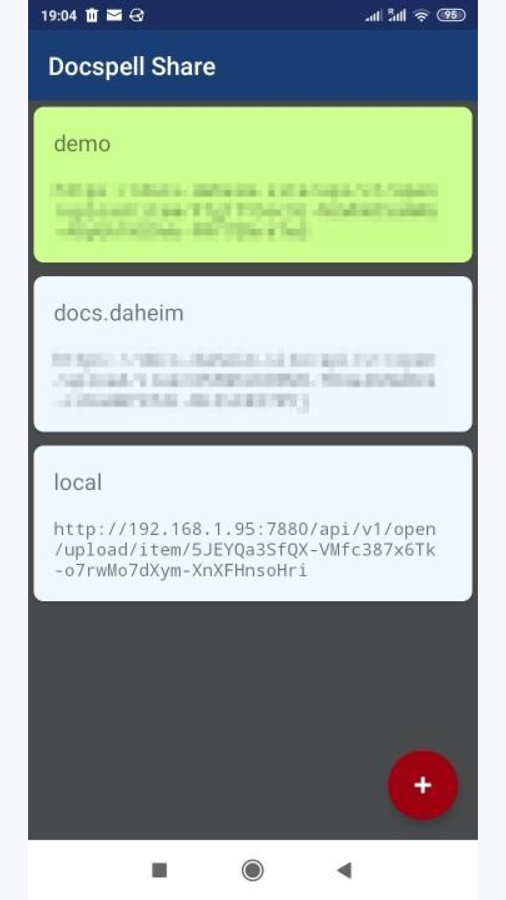 تصویر Docspell Share