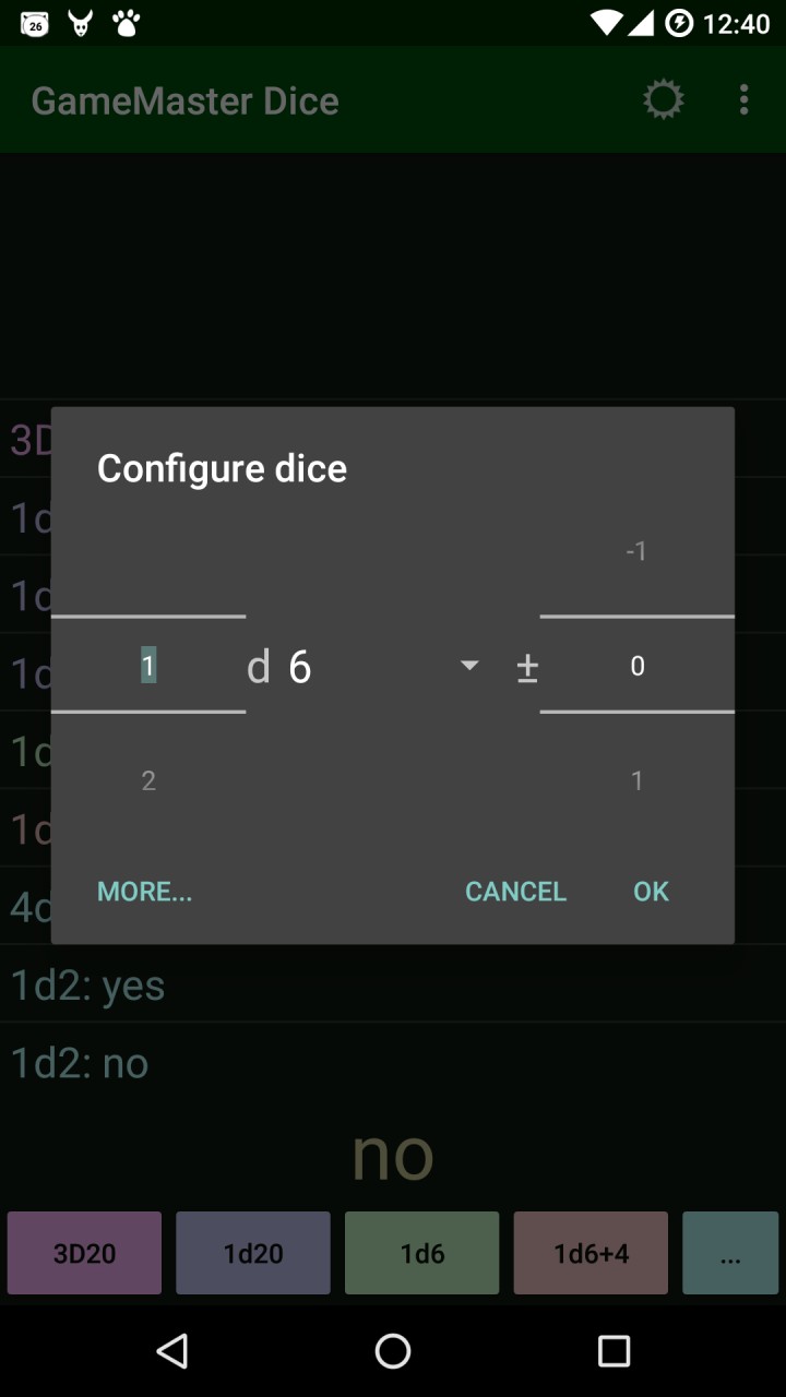 تصویر GameMaster Dice