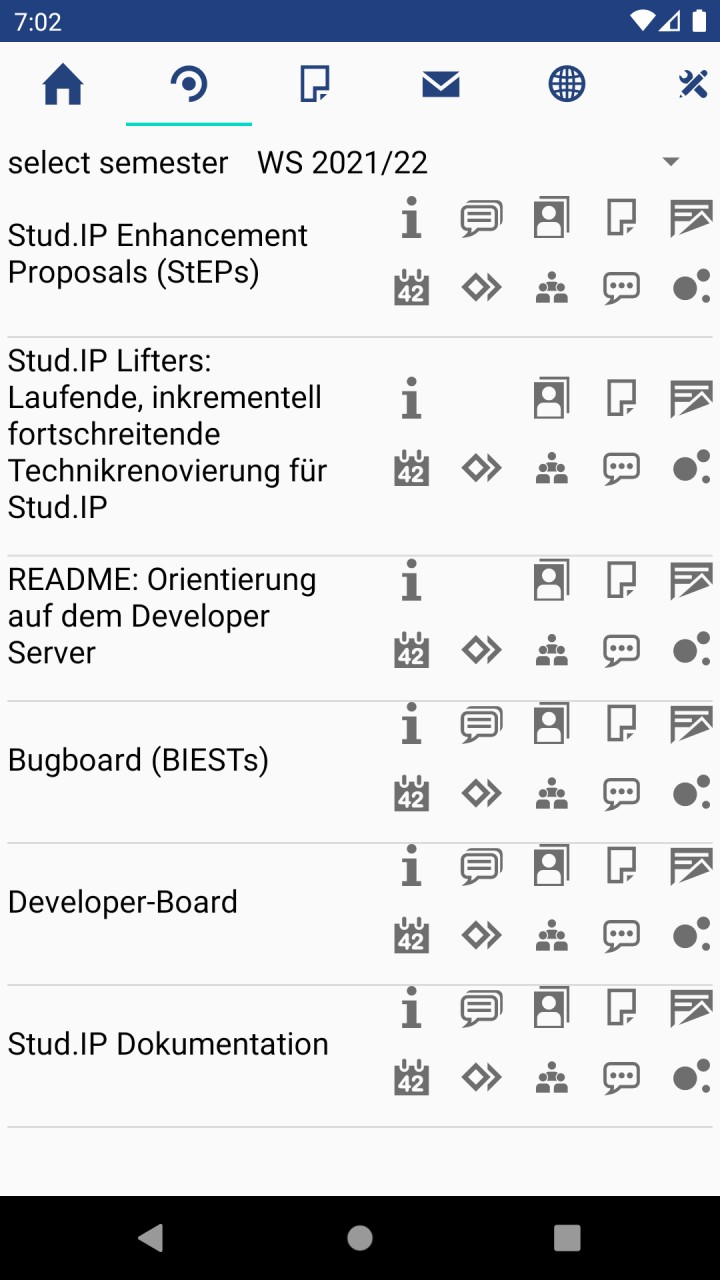 تصویر unofficial Stud.IP-app