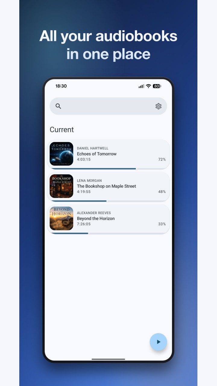 تصویر Voice Audiobook Player