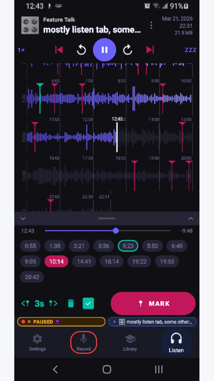 تصویر SoundTree Recorder