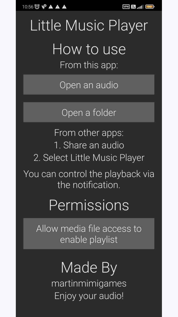 تصویر Little Music Player