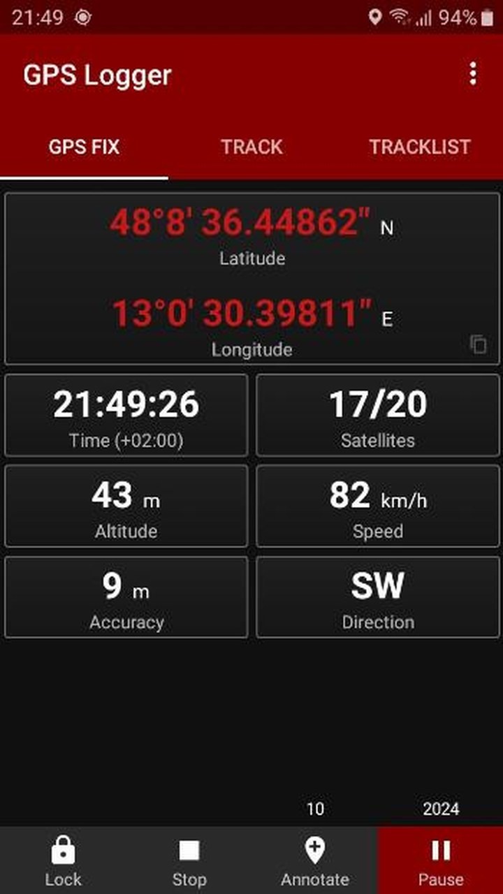 تصویر GPS Logger