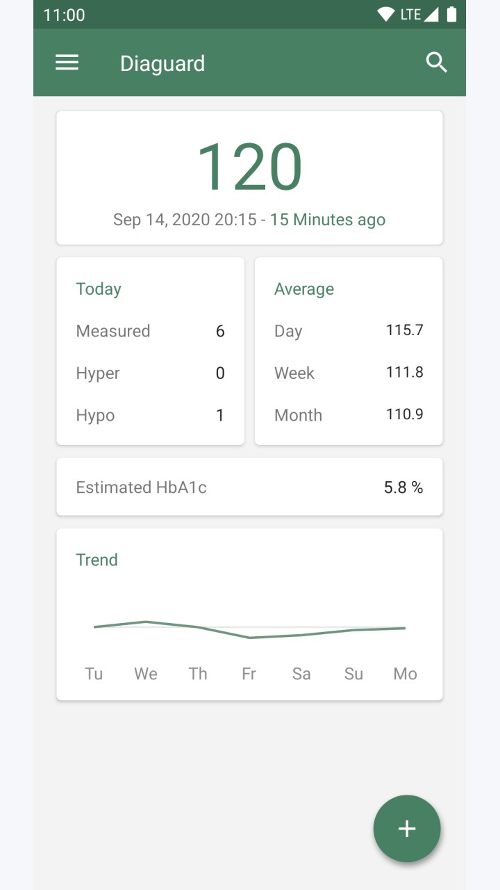 تصویر Diaguard: دفترچه یادداشت دیابت