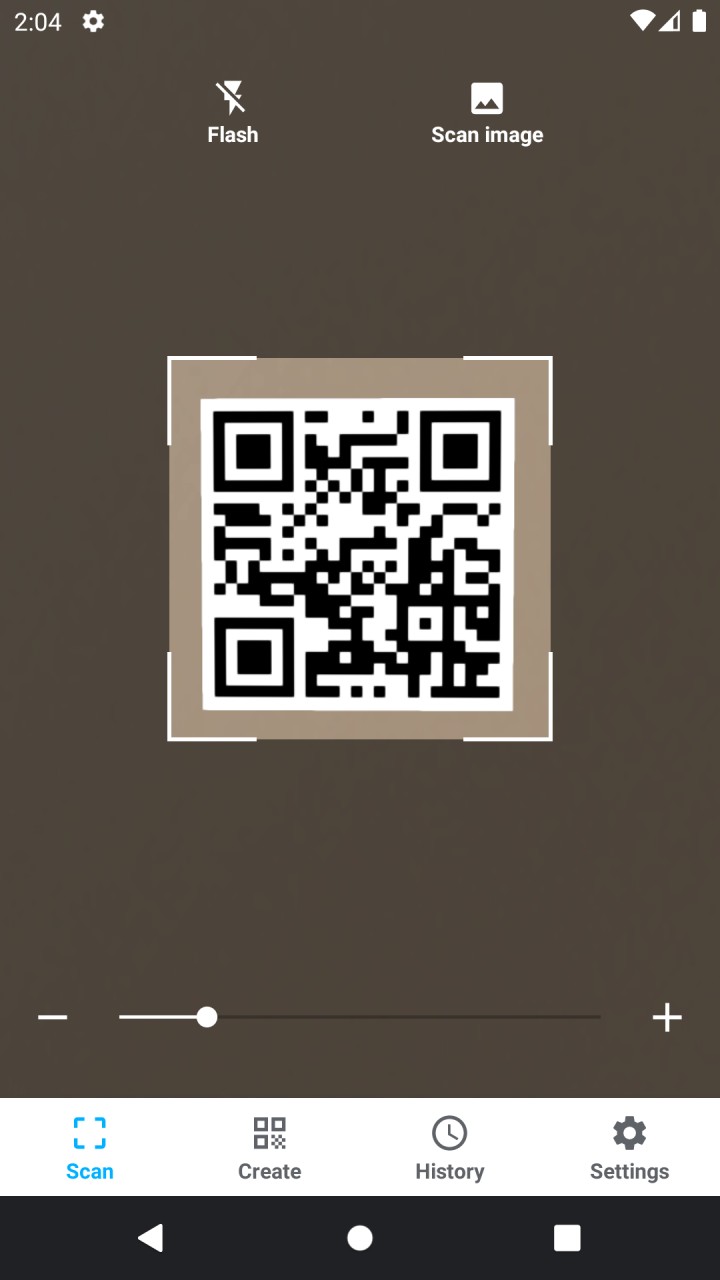 تصویر اسکنر کد QR و بارکد